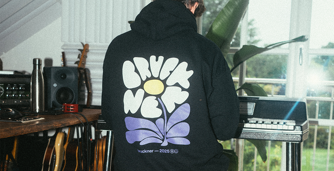  Bruckner Blume, Pullover (Schwarz) 
