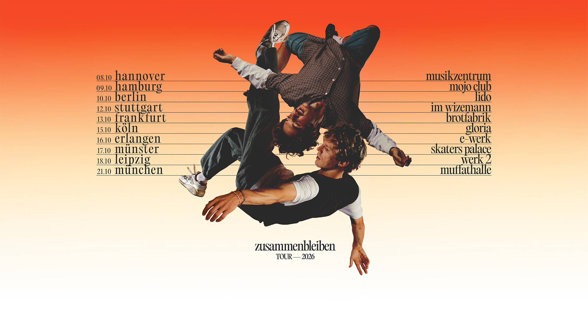 BRUCKNER - Zusammen Tour 2026